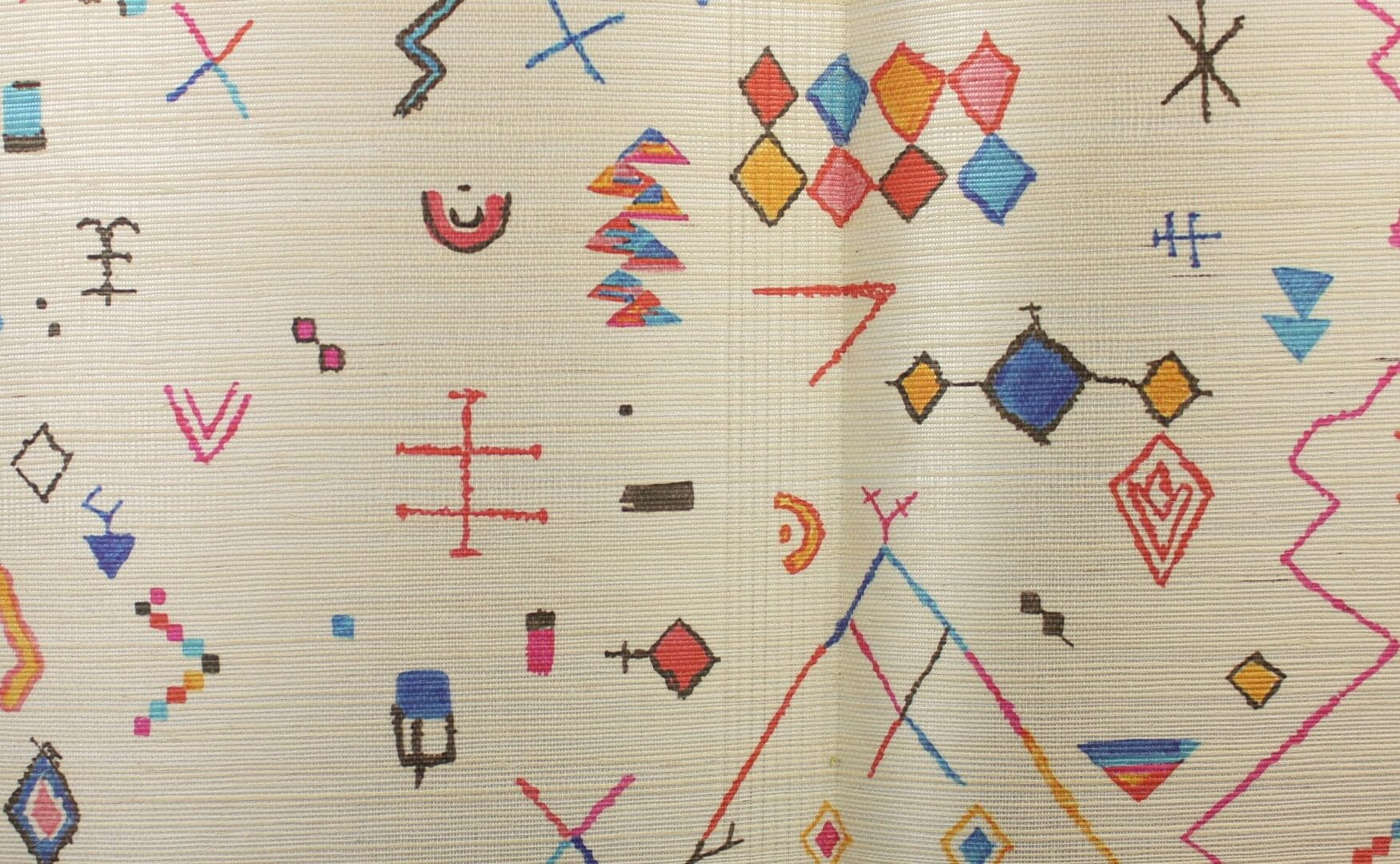 Tapeta naturalna etniczna Pierre Frey FP964001 Touareg Les Dessins 6