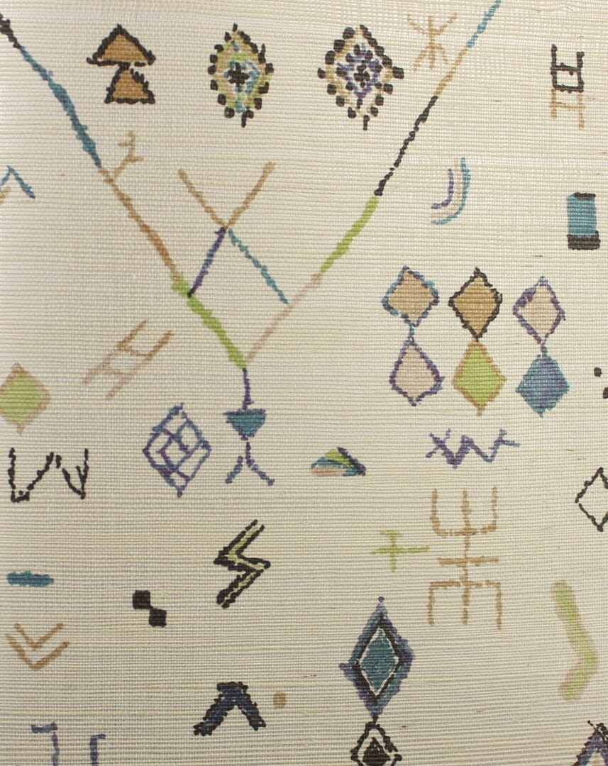 Tapeta naturalna etniczna Pierre Frey FP964002 Touareg Les Dessins 6