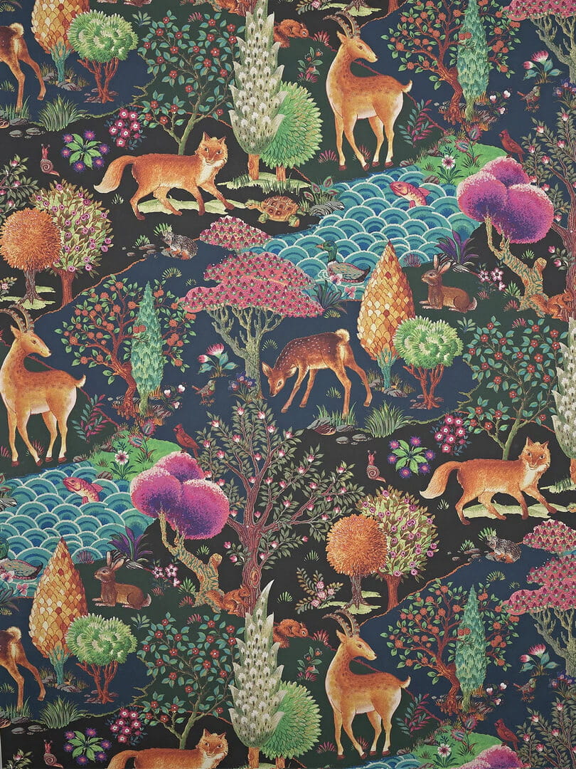 Tapeta zwierzęta leśne Pierre Frey FP951002 Foret D'eden Les Dessins 6