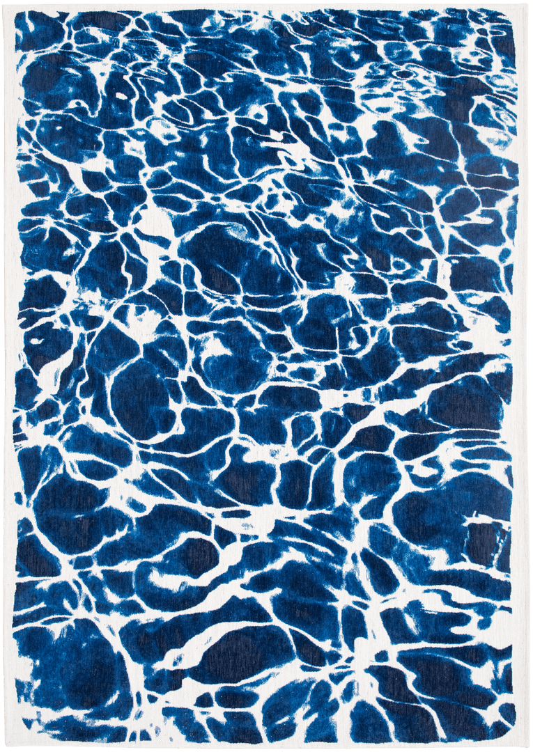 Dywan abstrakcyjny marmur Louis De Poortere 9351 SWIM SURF