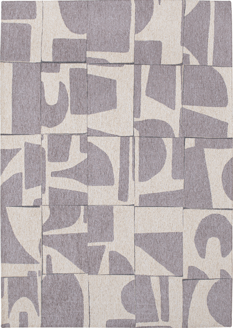Dywan geometryczny retro Louis De Poortere 9366 PAPERCUT STRING