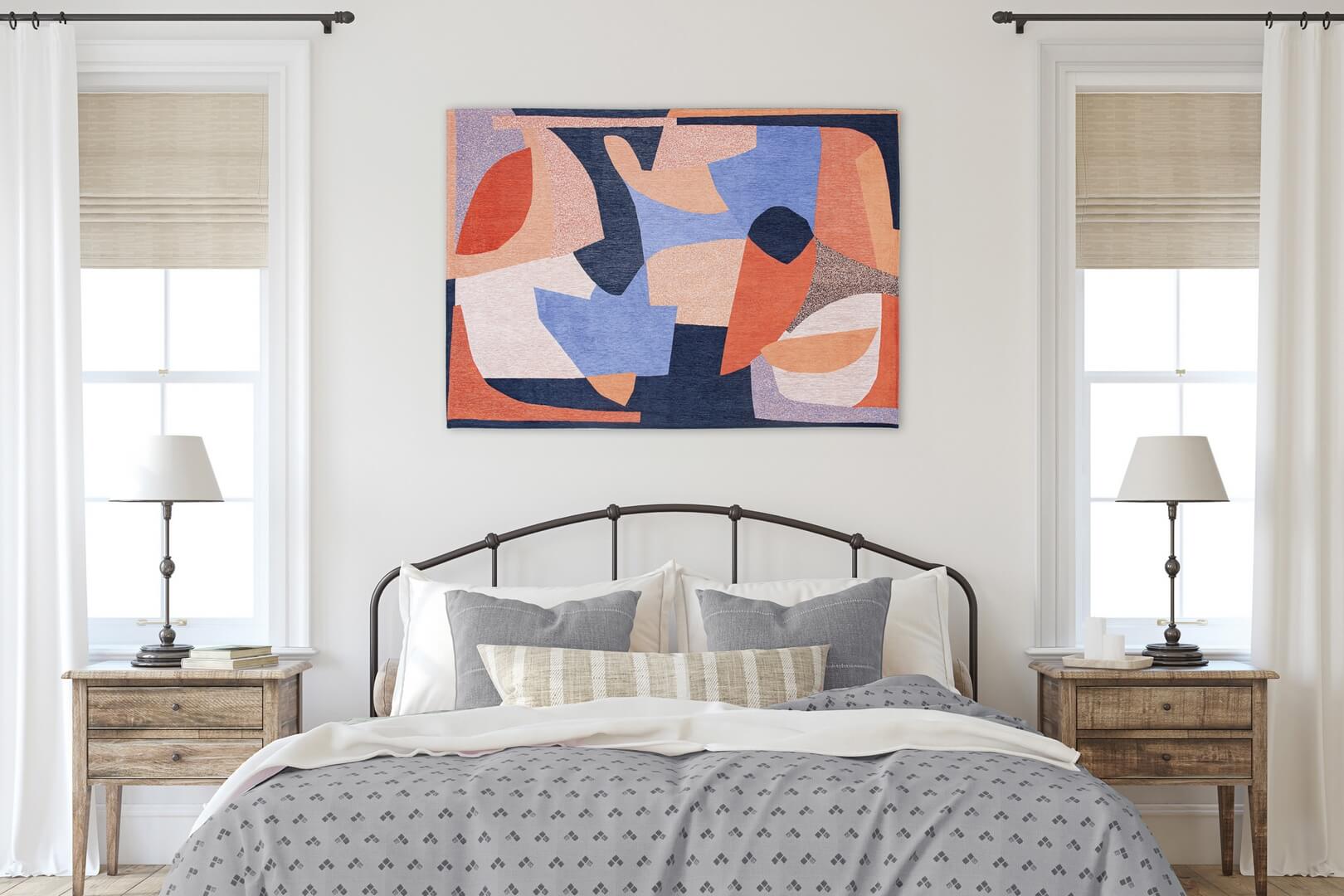 Dywan abstrakcyjny Louis De Poortere 9368 SHAPES CARPE DIEM