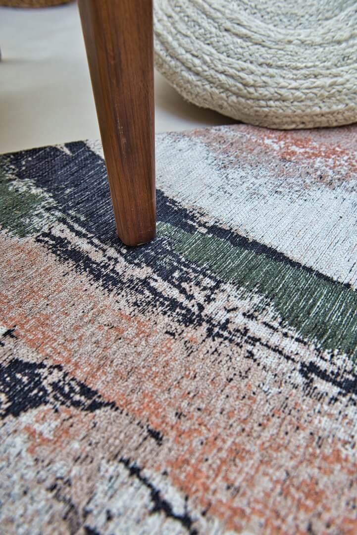 Dywan abstrakcyjny Louis De Poortere 9393 FRESQUE INDIAN RICE