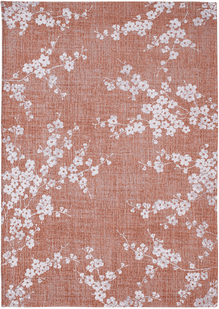 Dywan kwiaty Louis De Poortere 9371 SAKURA COPPER PINK