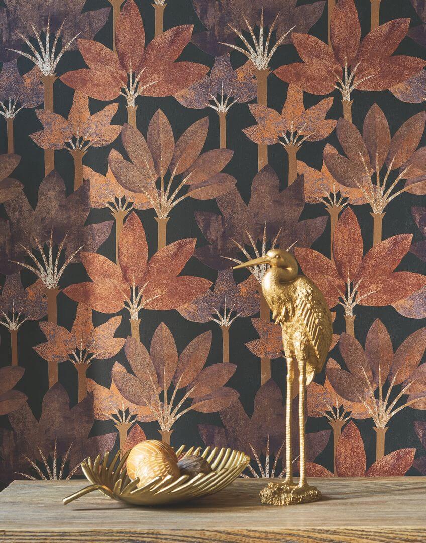 Tapeta palmy Casadeco BBLN 89712390 Babel Babylone