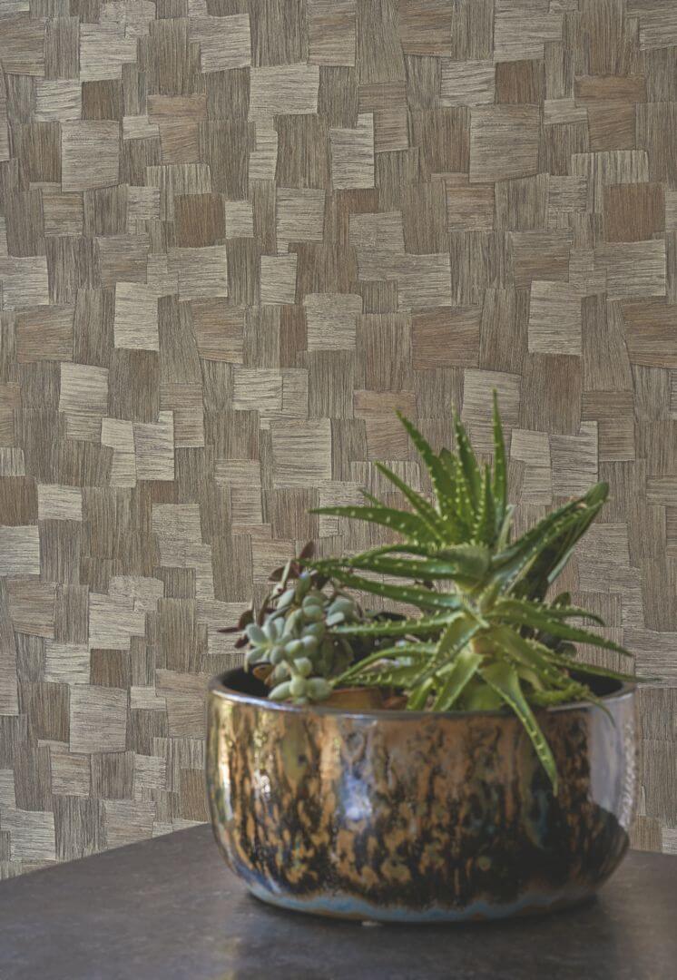 Tapeta geometryczna Casadeco BBLN 89749711 Dura Babylone