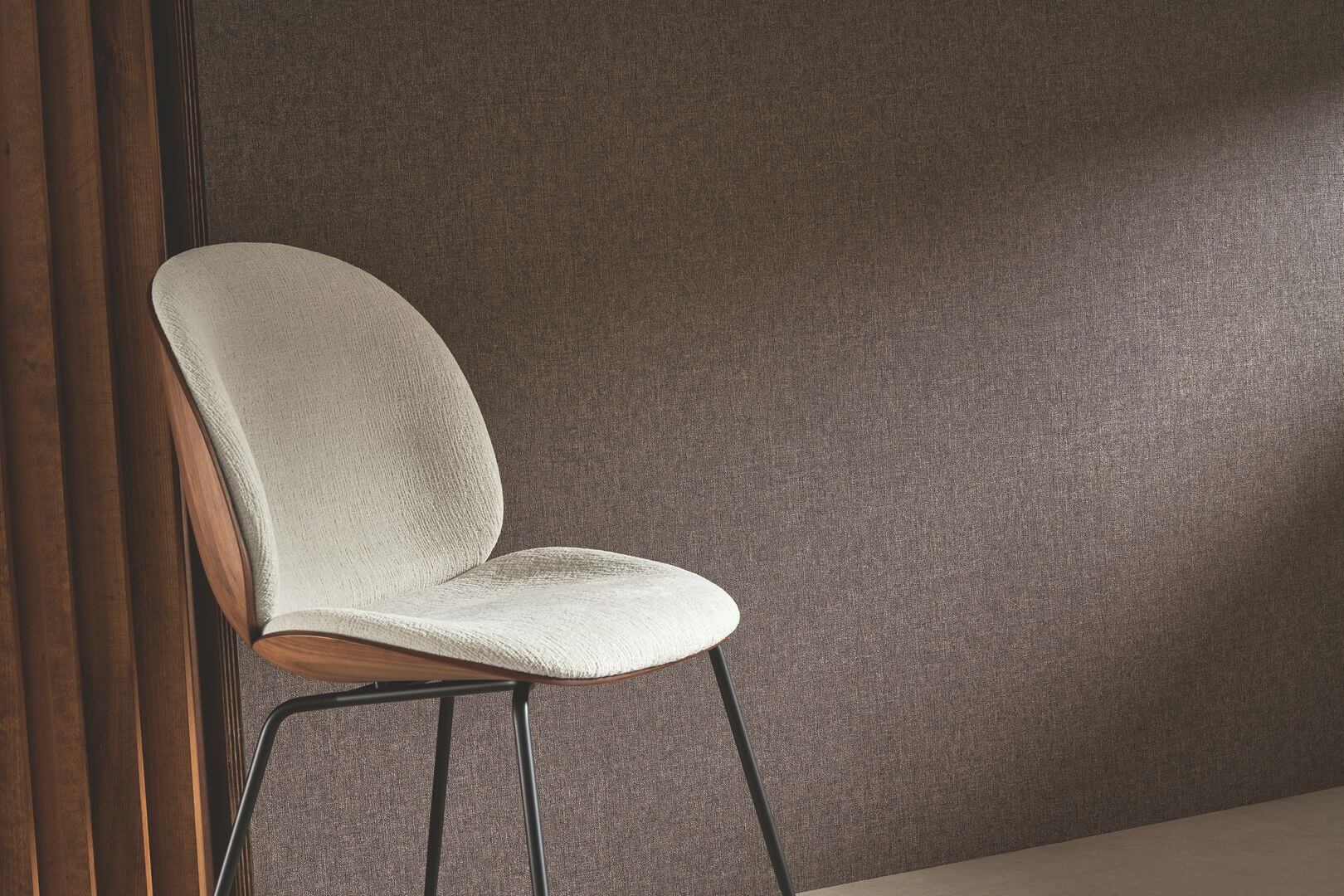 Tapeta obiektowa imitująca jutę płótno Texdecor DHKA 92660158 Dhaka