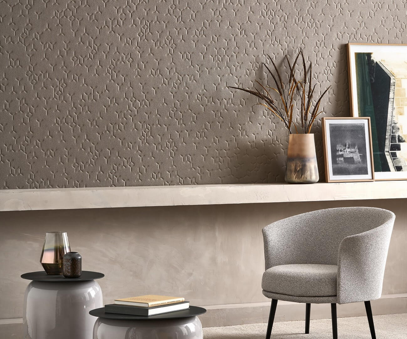 Tapeta akustyczna 3D imitująca skórę Texdecor PFYE 91029612 Eole