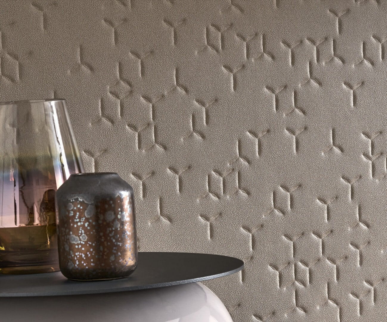 Tapeta akustyczna 3D imitująca skórę Texdecor PFYE 91029612 Eole
