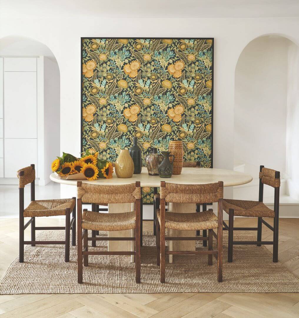 Tapeta florystyczna Casadeco ECHA 89817323 Saint-Paul De Vence Echappee Belle