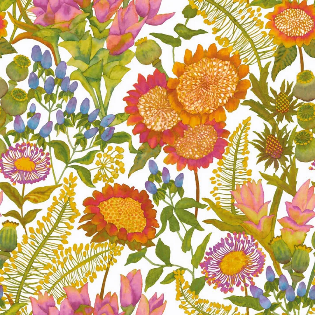 Mural florystyczny Casadeco ECHA 89877318 L Les Baux De Provence Echappee Belle