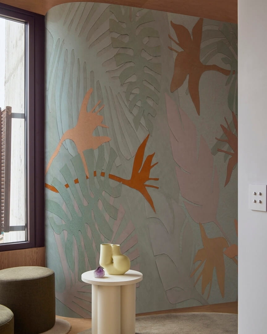 Fototapeta liście Wall&Deco WDAB2401 Arbolé Contemporary 2024