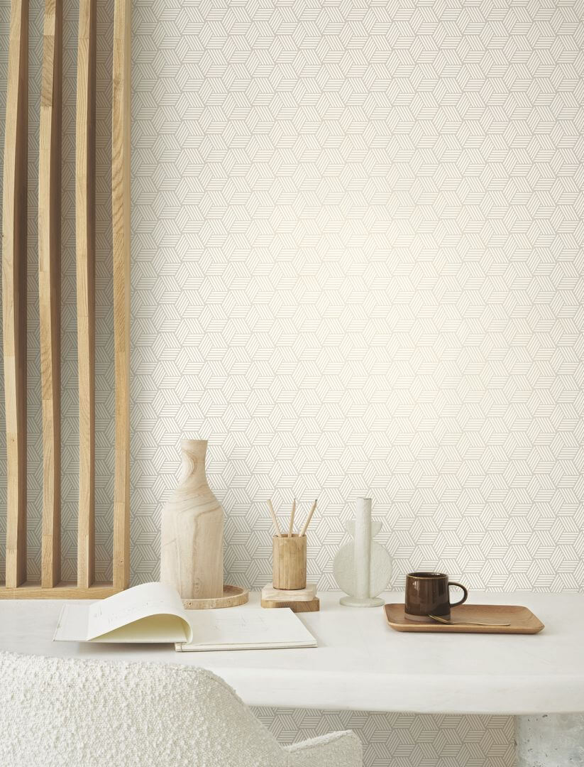 Tapeta kubiki Casadeco ALMI 89940012 Connexions Alchimie