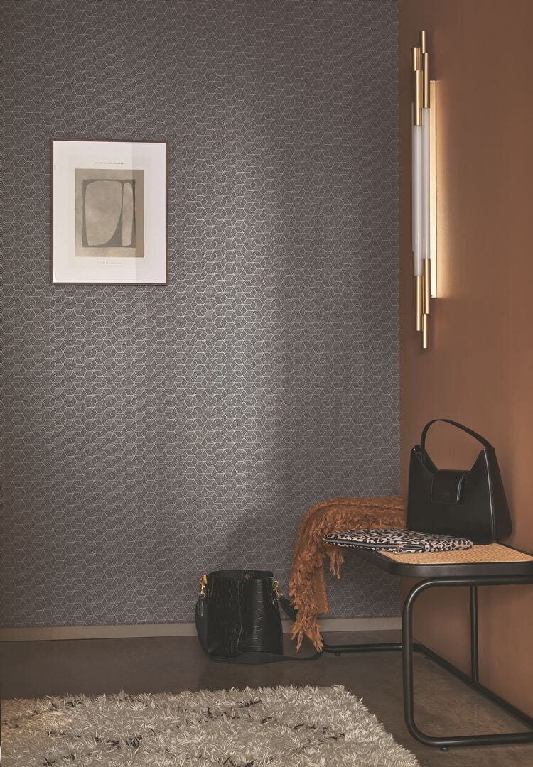Tapeta kubiki Casadeco ALMI 89949917 Connexions Alchimie