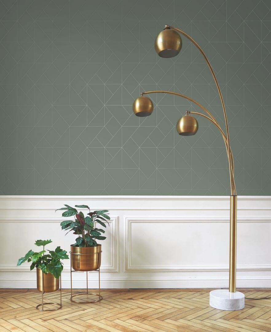 Tapeta geometryczna linie Casadeco ALMI 89957761 Subtilite Alchimie