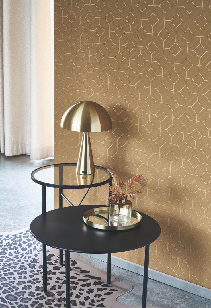 Tapeta geometryczna Casadeco ALMI 89962874 Precision Alchimie