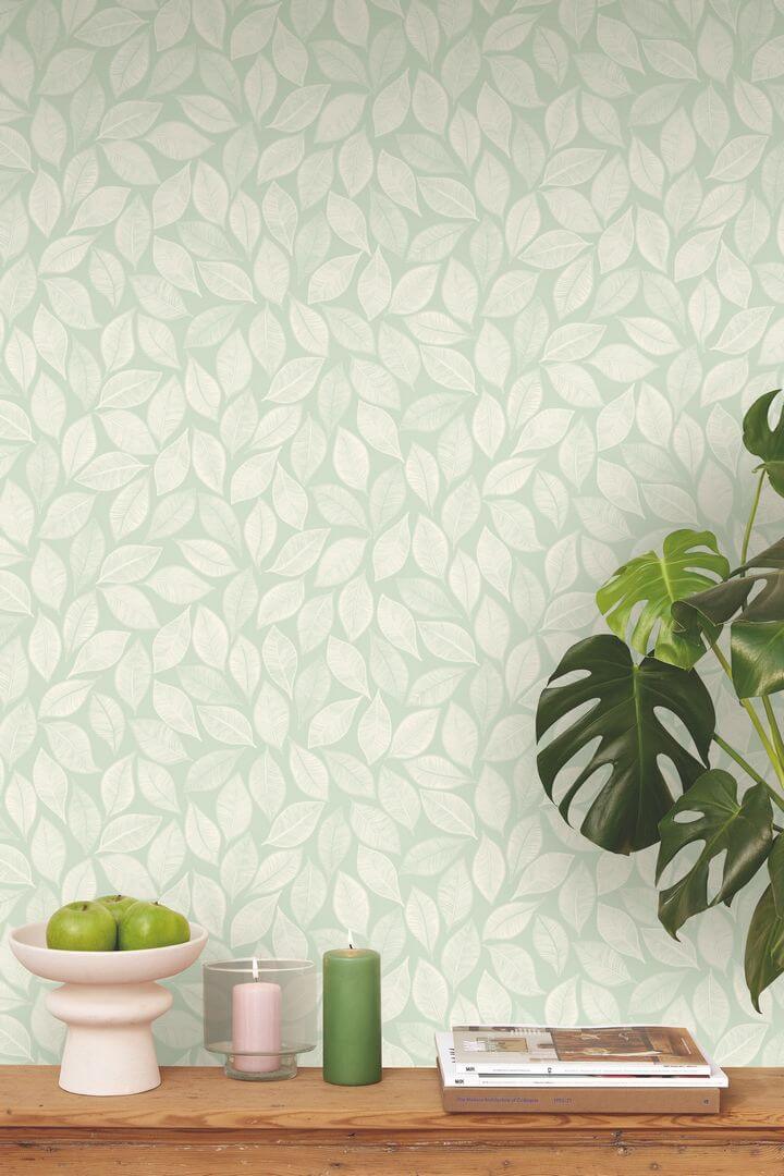 Tapeta liście Caselio GNL2 105387074 Bliss Green Life 2