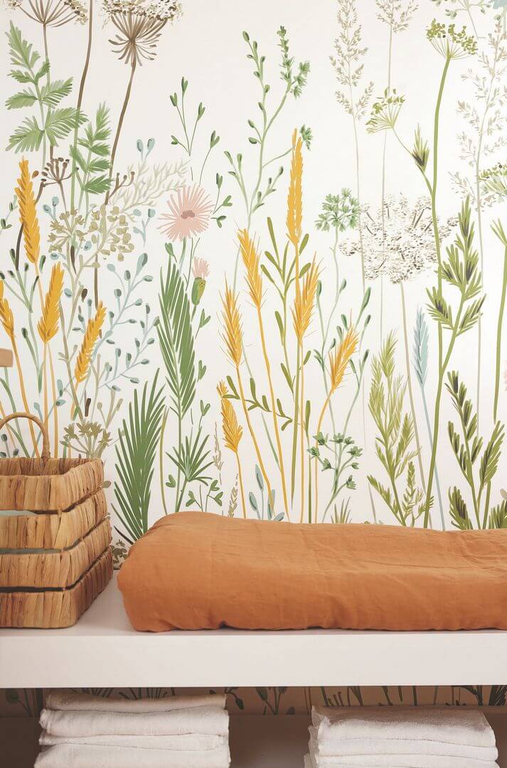 Mural łąka Caselio GNL2 105390404 L Herbarium Green Life 2