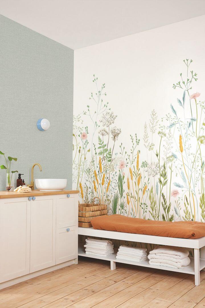 Mural łąka Caselio GNL2 105390405 S Herbarium Green Life 2