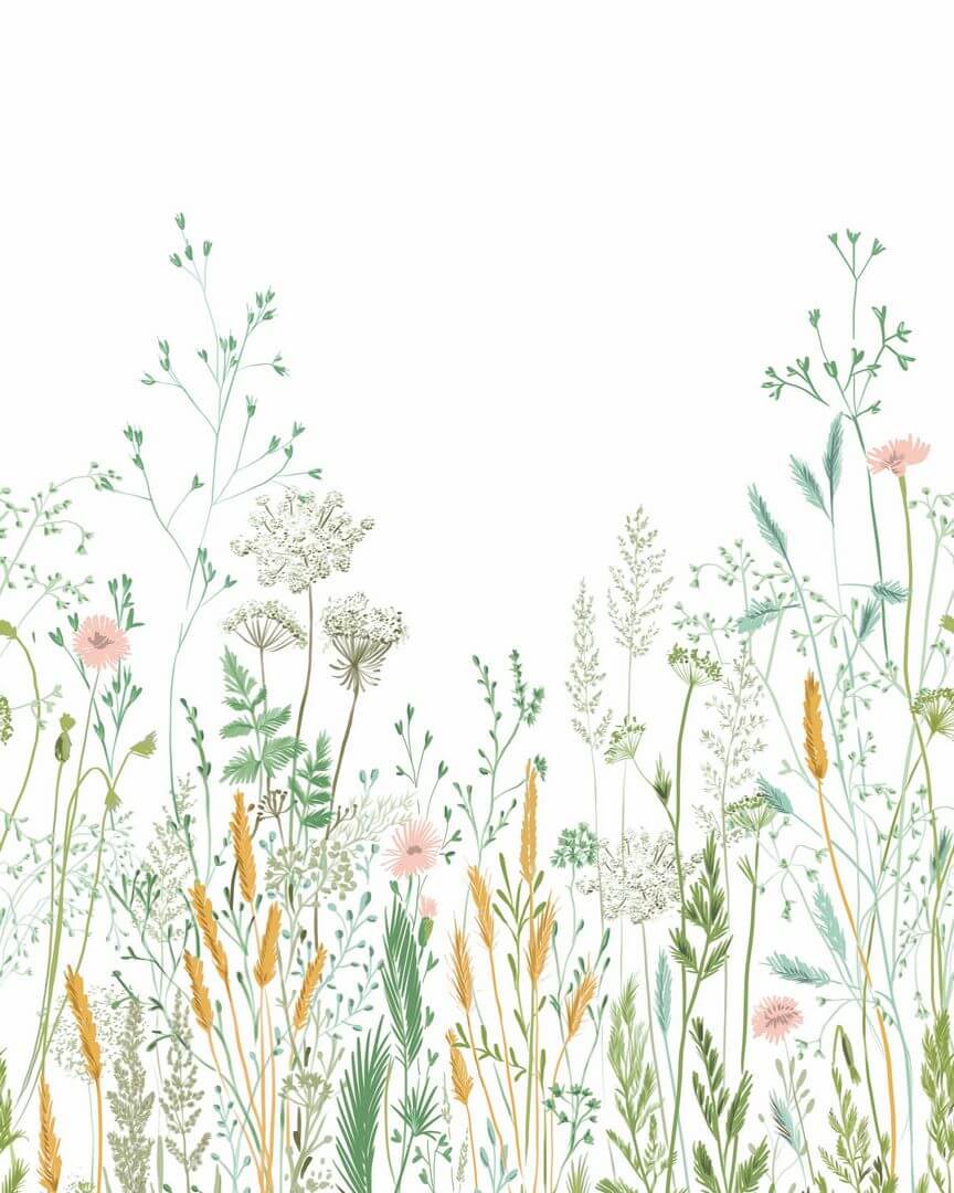 Mural łąka Caselio GNL2 105390405 S Herbarium Green Life 2