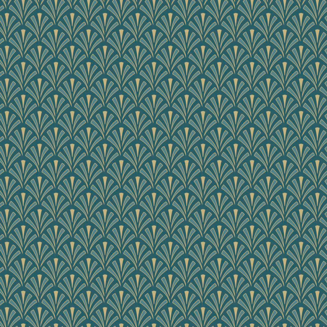 Tapeta ze wzorem palmety Caselio ELC 105306127 Abundance Elegance
