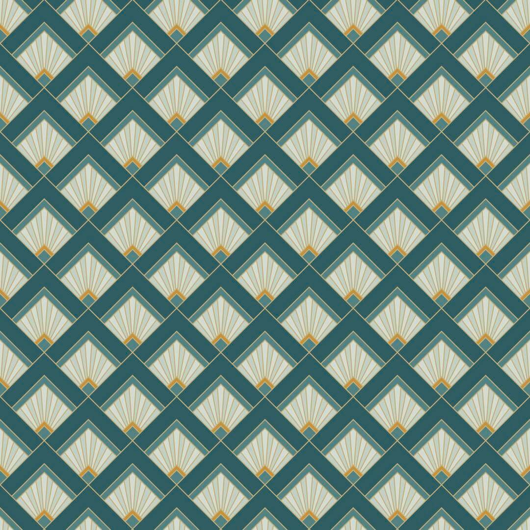Tapeta geometryczna art-deco Caselio ELC 105316162 Effervescence Elegance