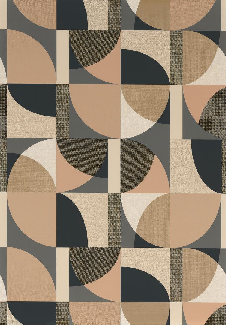 Tapeta geometryczna Casamance 76260814 Barillet Faubourg des Lumieres