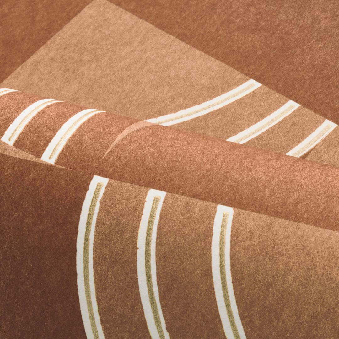 Tapeta geometryczna linie Casamance 76271324 Annees 30 Faubourg des Lumieres