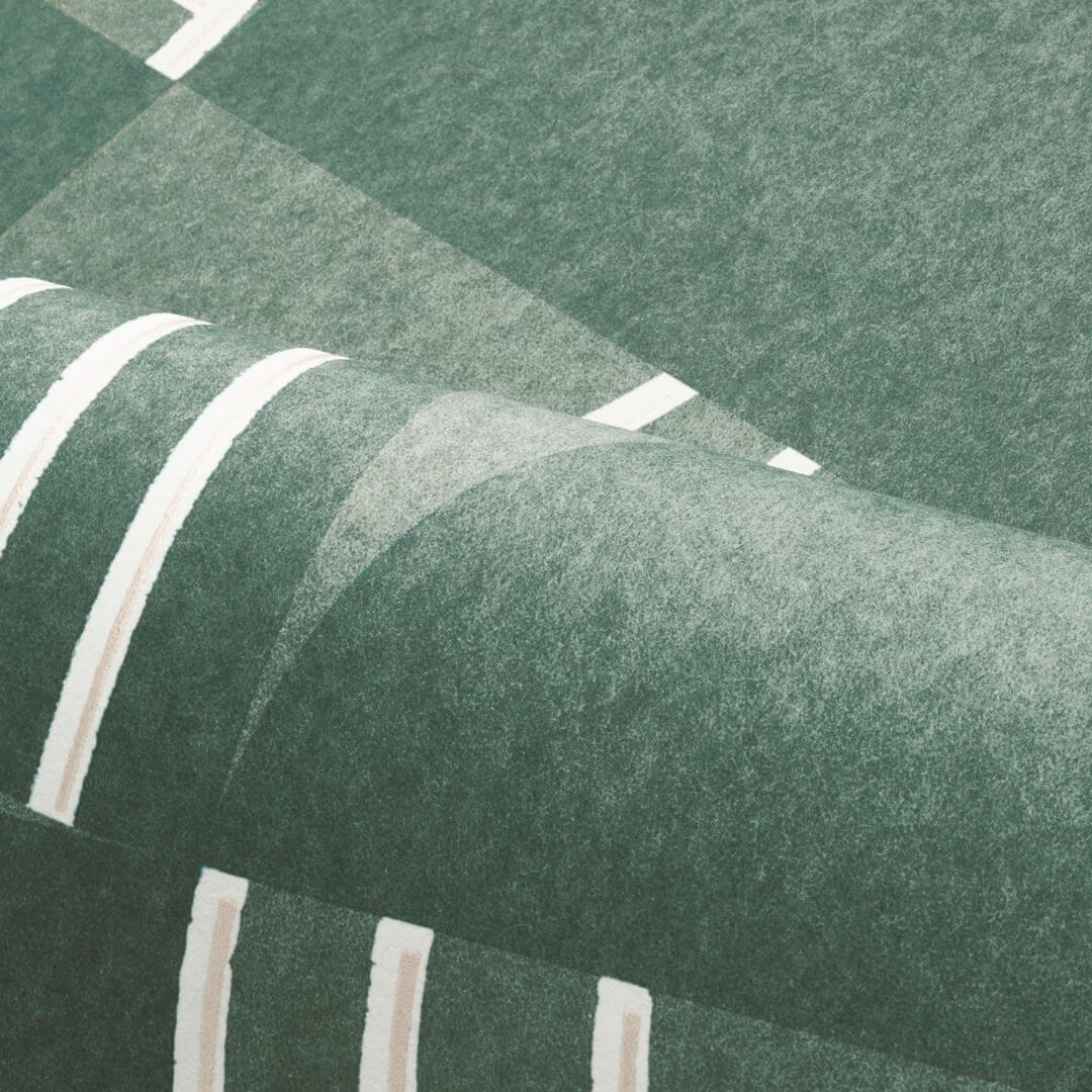 Tapeta geometryczna linie Casamance 76271426 Annees 30 Faubourg des Lumieres