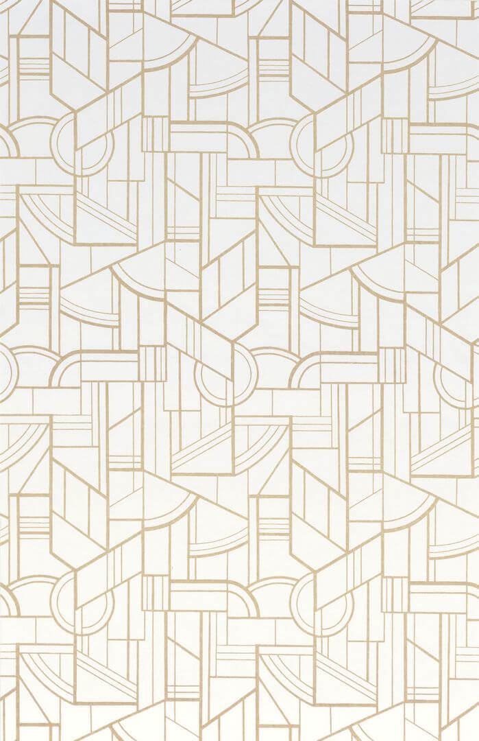 Tapeta geometryczna Casamance 76292446 Cinetique Faubourg des Lumieres