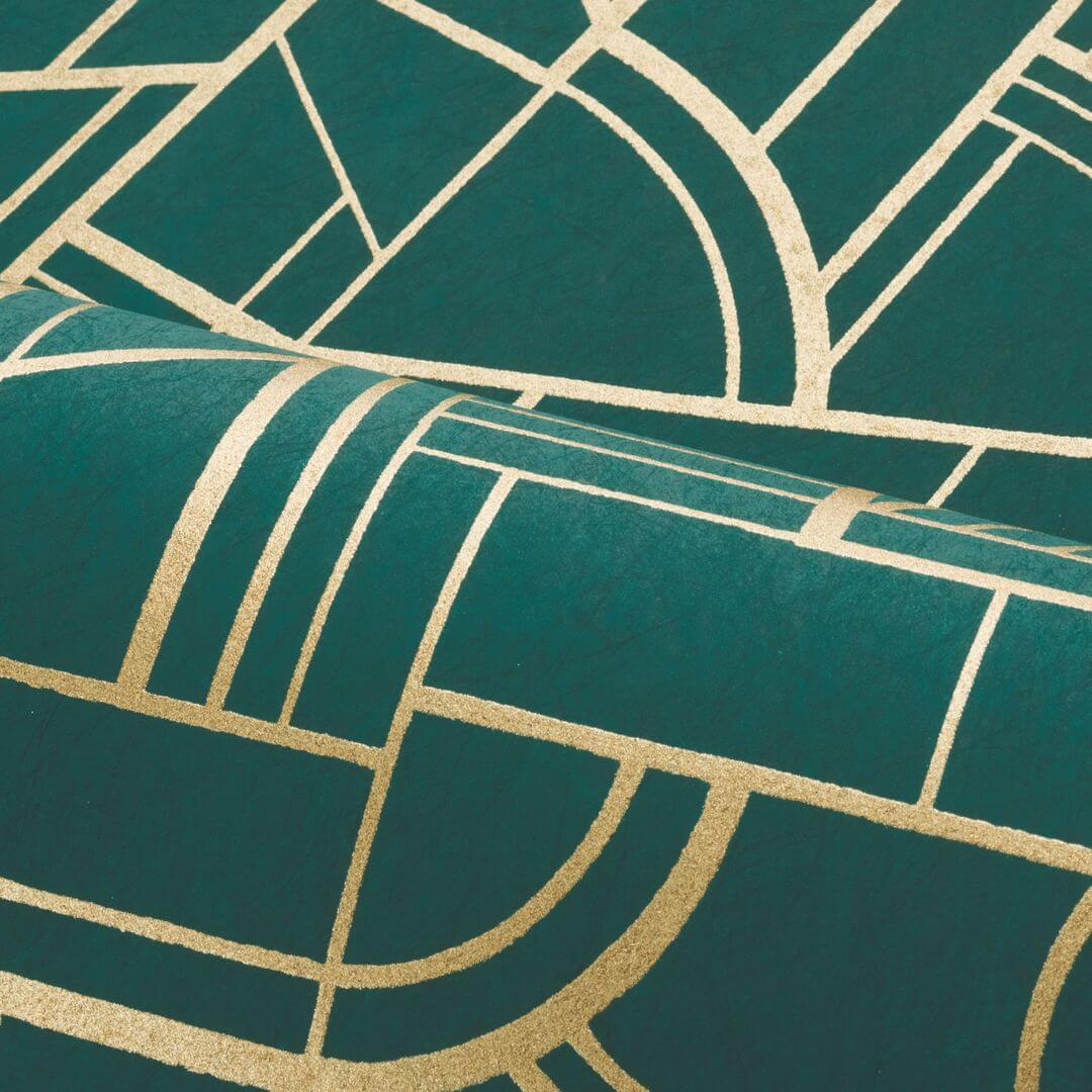 Tapeta geometryczna Casamance 76292956 Cinetique Faubourg des Lumieres