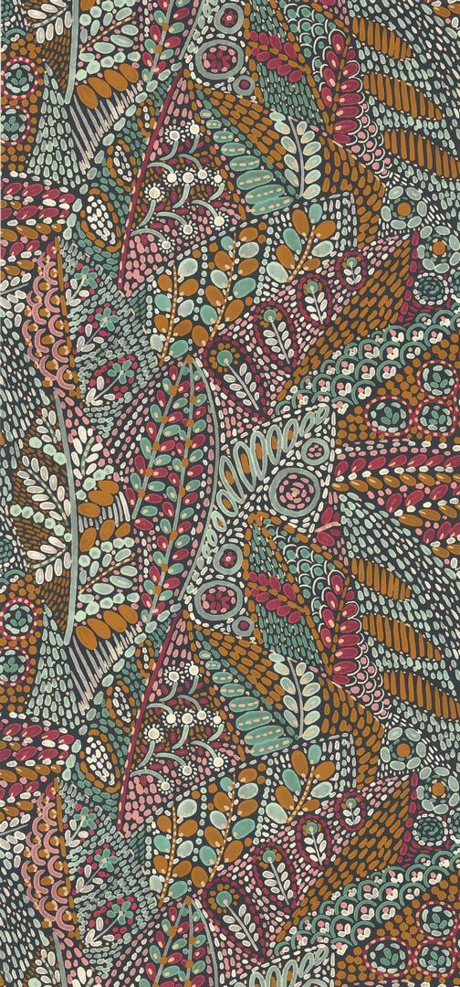 Tapeta liście Casamance 76310610 Talavera Casa Azul