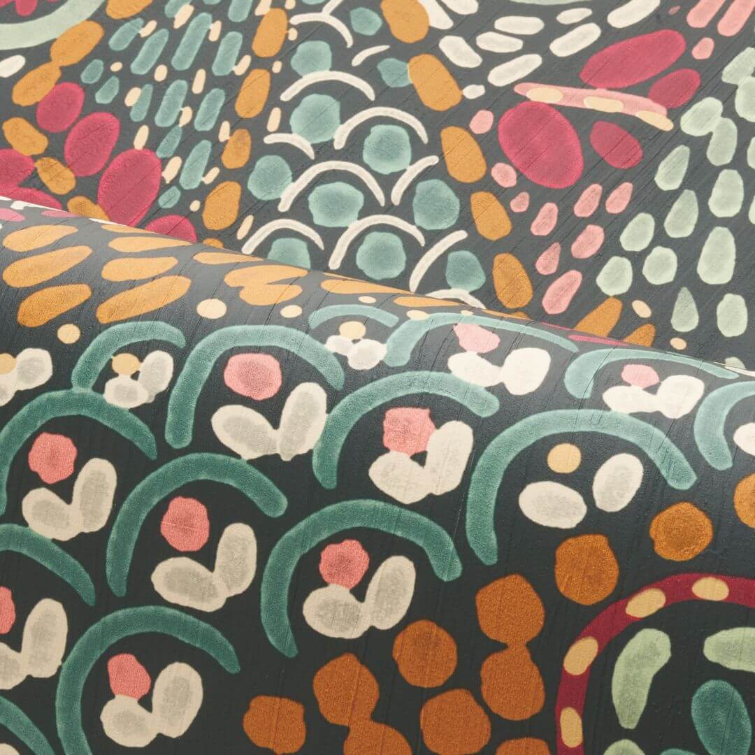 Tapeta liście Casamance 76310610 Talavera Casa Azul