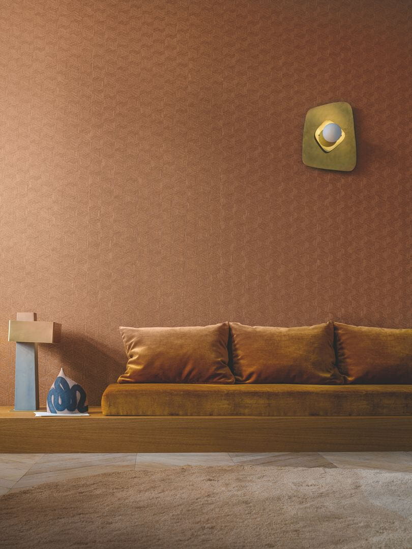 Tapeta geometryczna Casamance 76480406 Lindu Nature Precieuse – Textures
