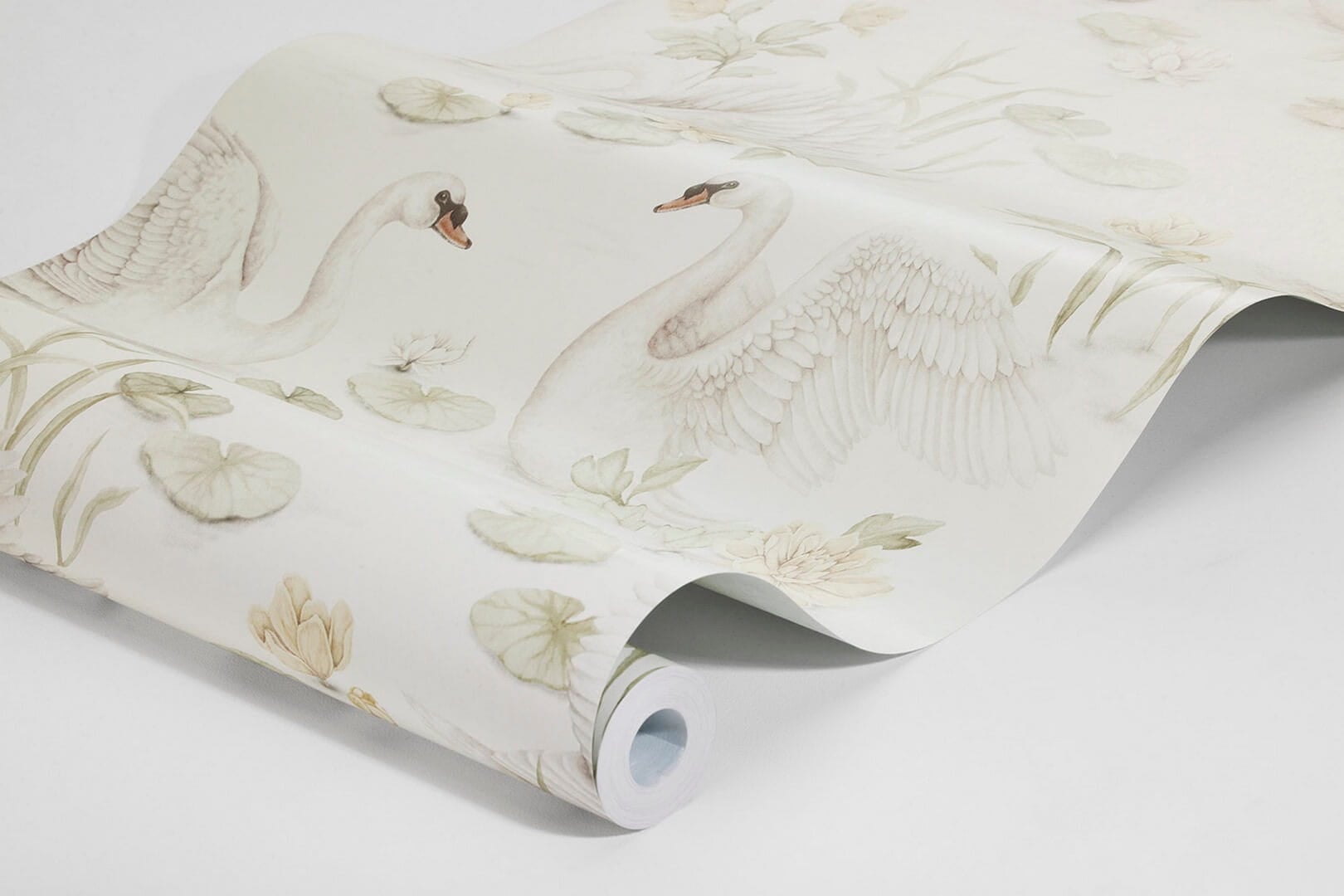 Tapeta łabędzie i lilie wodne Newbie II 6926 Lily Swan