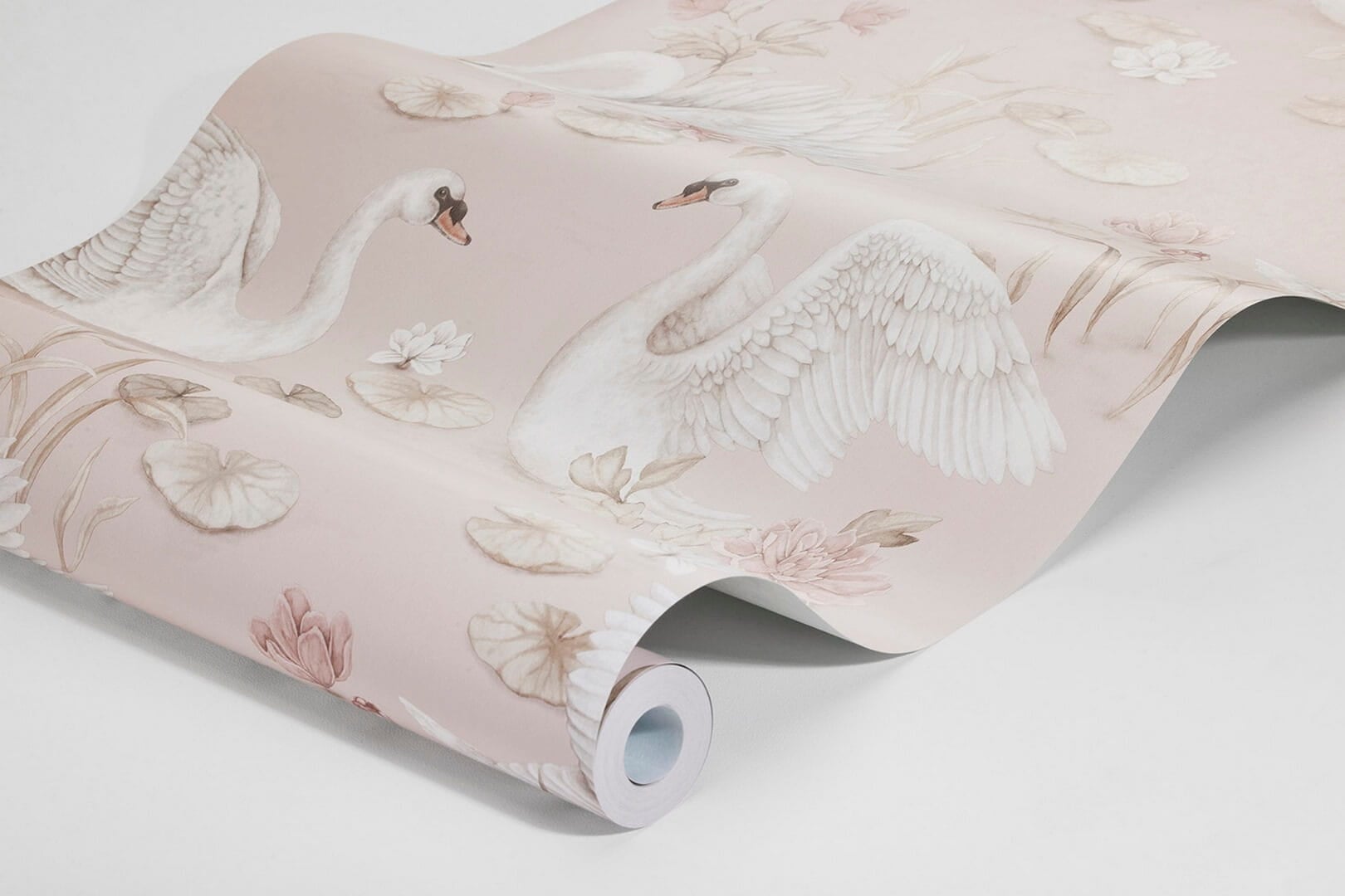 Tapeta łabędzie i lilie wodne Newbie II 6927 Lily Swan