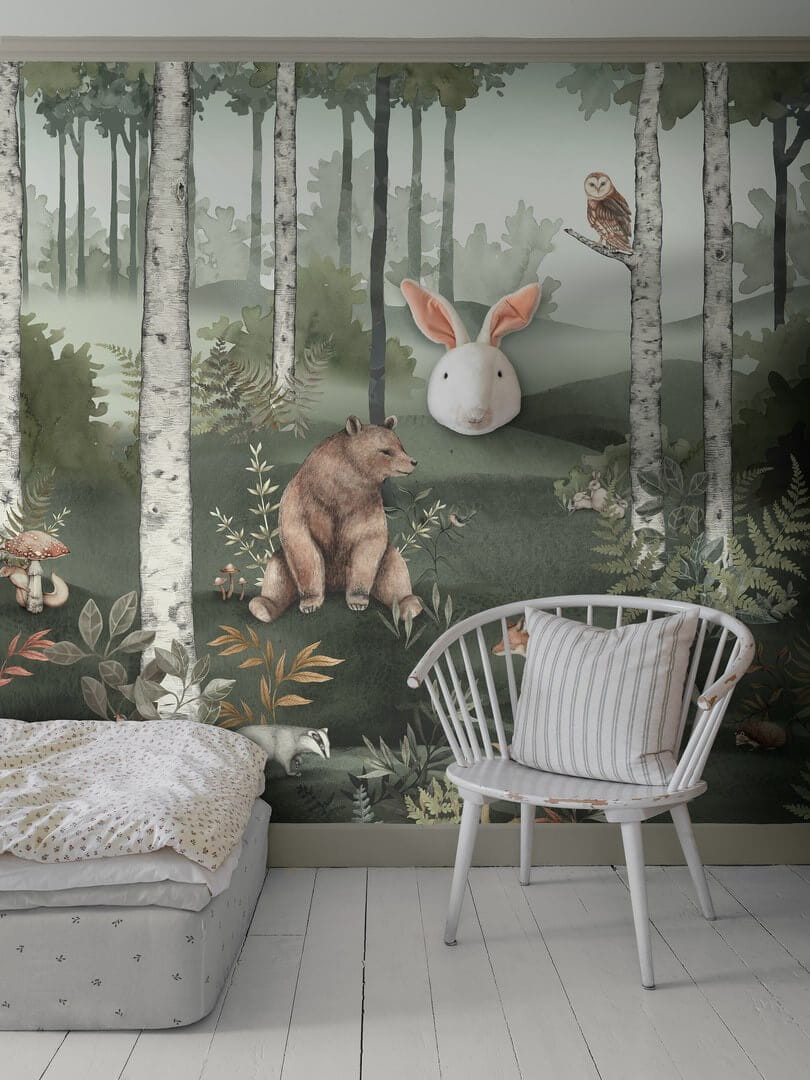 Mural leśne zwierzęta Newbie II 6943 Wild Forest