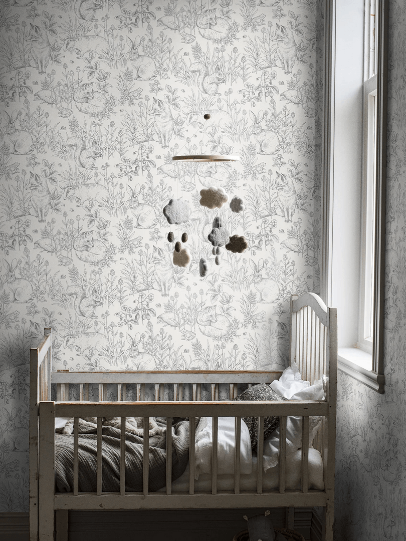 Tapeta zwierzęta lasu Newbie II 7478 Forest Friends