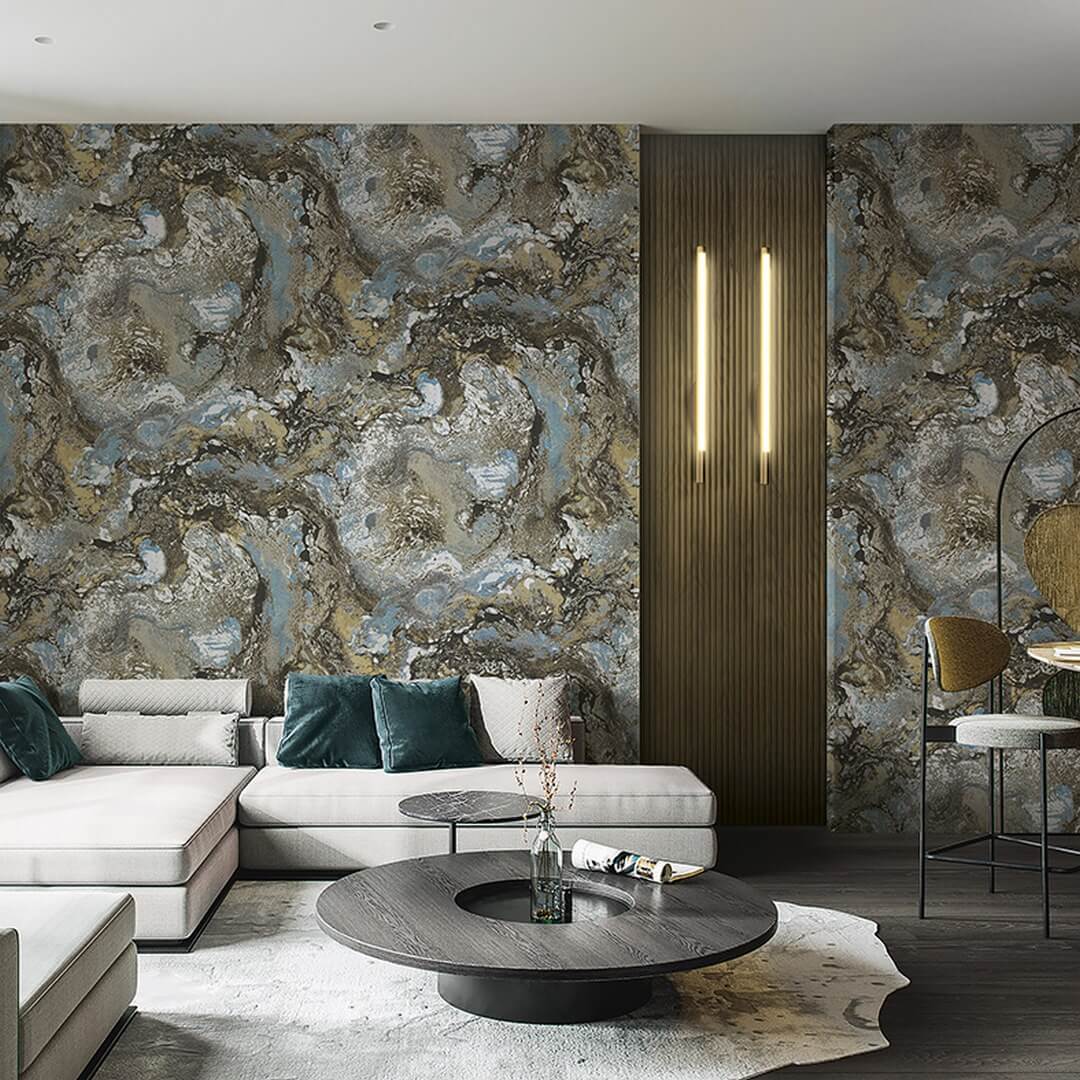 Tapeta imitująca marmur Decori & Decori 82663 Carrara Best - 106 cm szer.