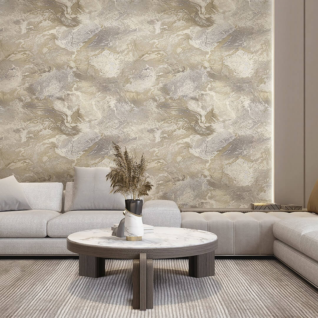 Tapeta imitująca marmur Decori & Decori 83667 Carrara Best - 106 cm szer.