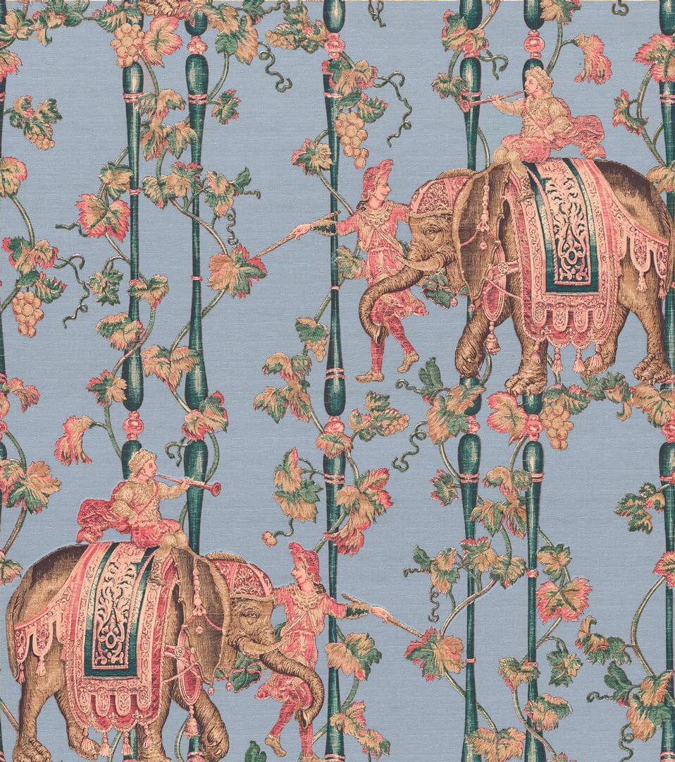 Tapeta orientalna słonie Gastón y Daniela GDW-5772-005 Elefantes Serendipia