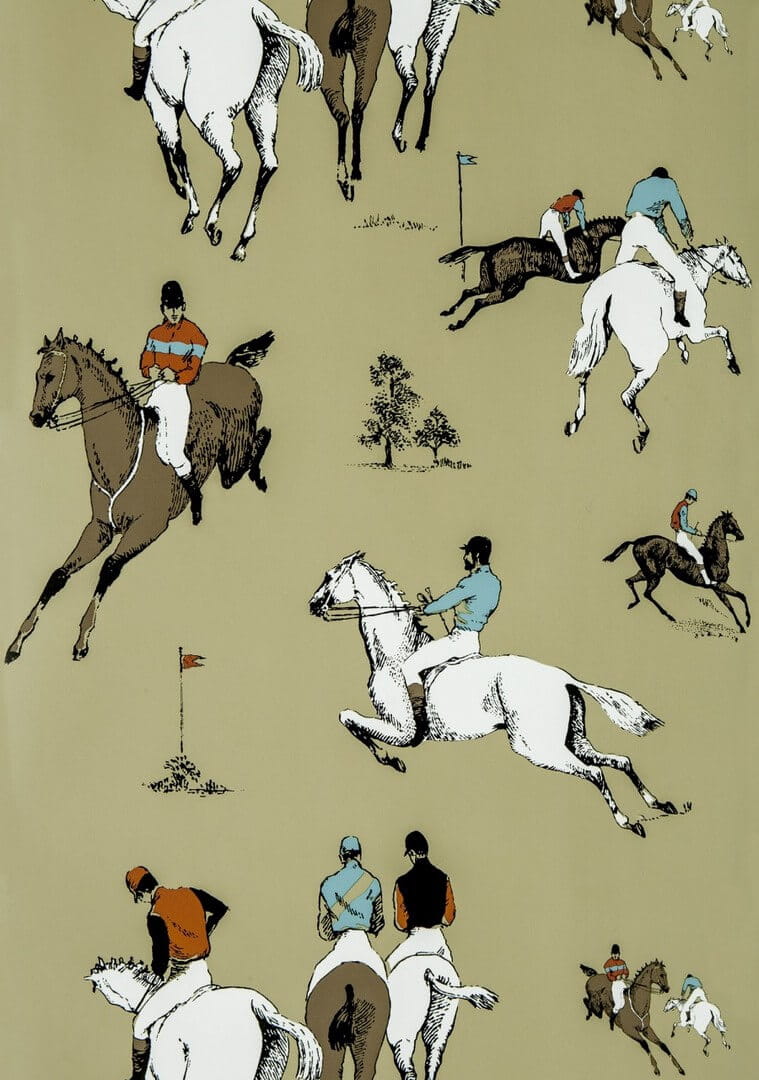 Tapeta konie Gastón y Daniela GDW-5106-003 HIPODROMO Origen Dos