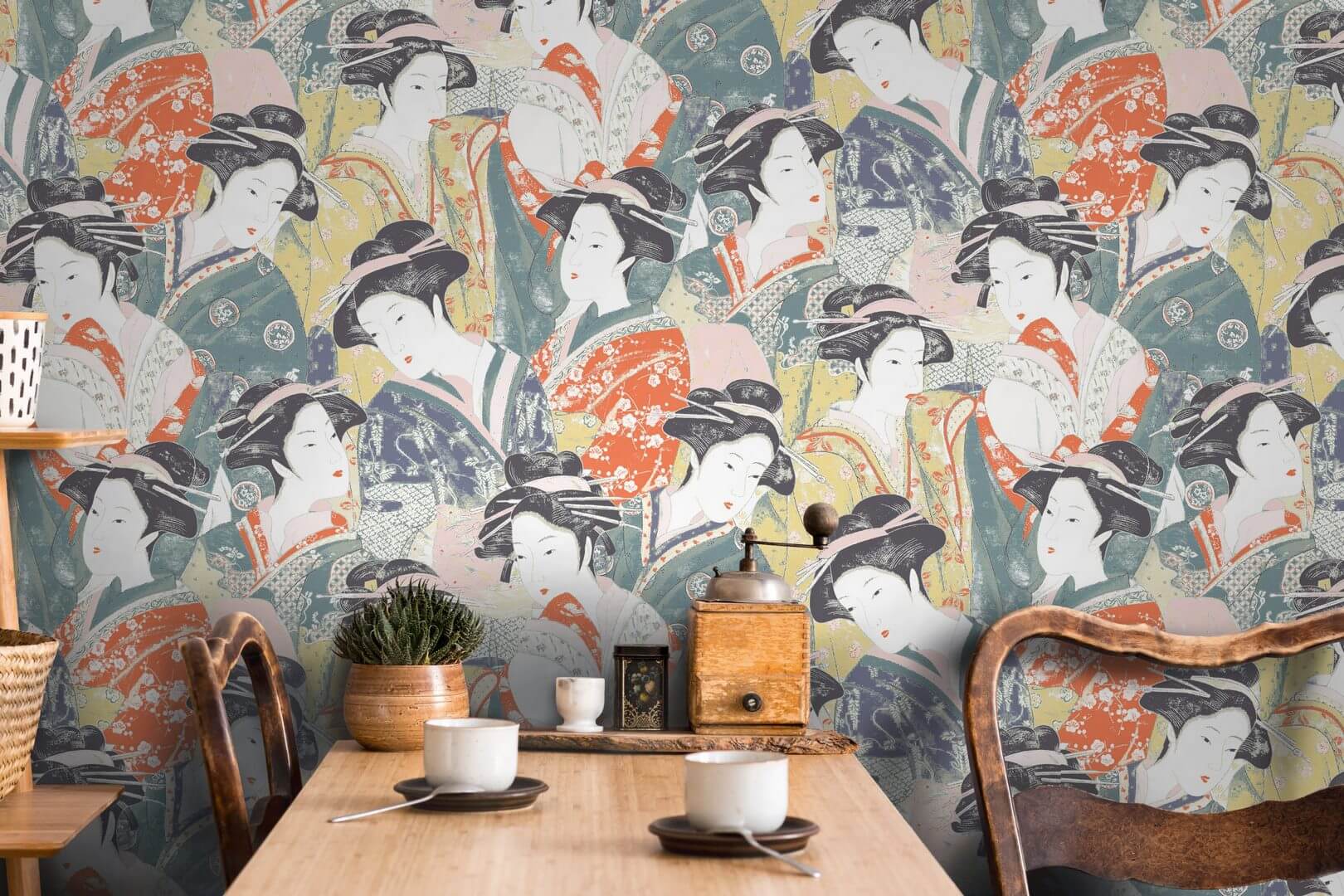 Tapeta gejsze Gastón y Daniela GDW-5665-001 MATSUYAMA Origen Dos