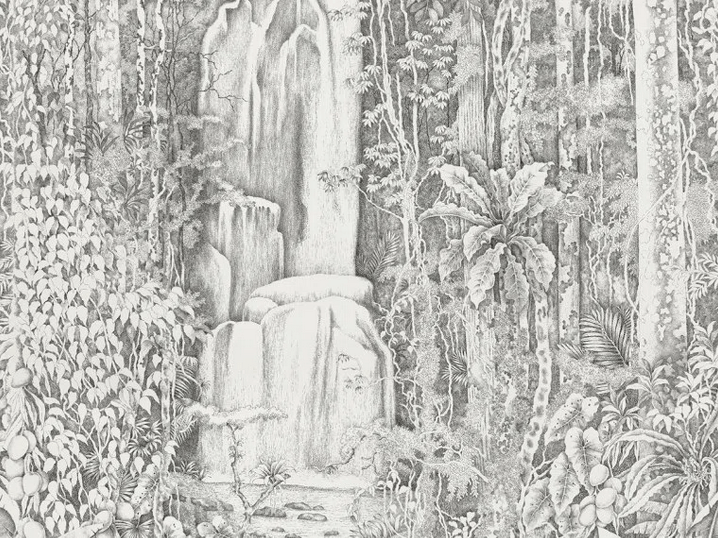 Mural krajobraz dżungli Pierre Frey FP524001 Jardin D'eden Galerie
