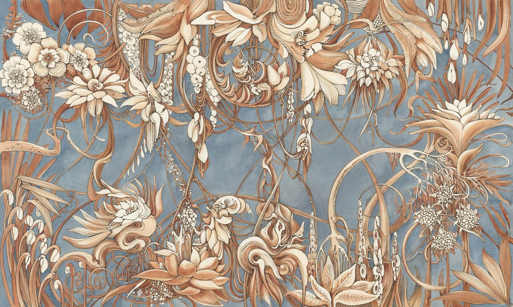 Fototapeta roślinna Wonderwall Marigold 35030304