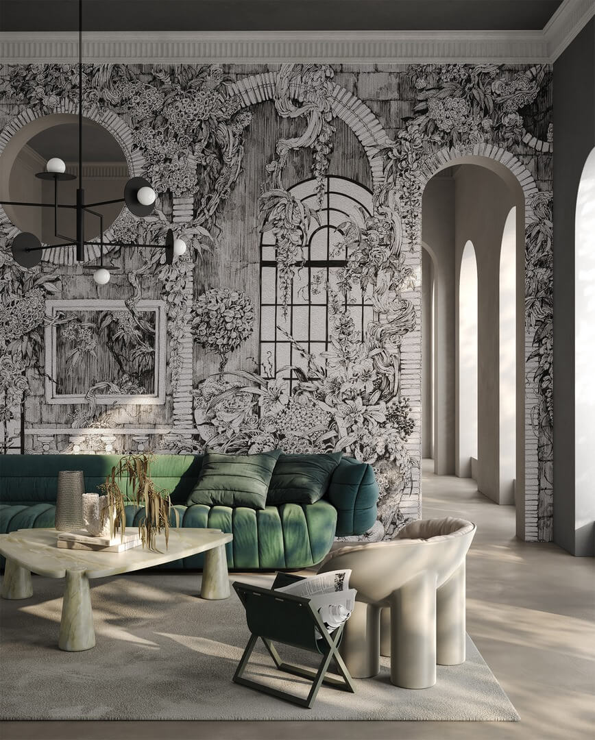Fototapeta hiszpańska architektura i roślinność Wonderwall Sevilla 35063204