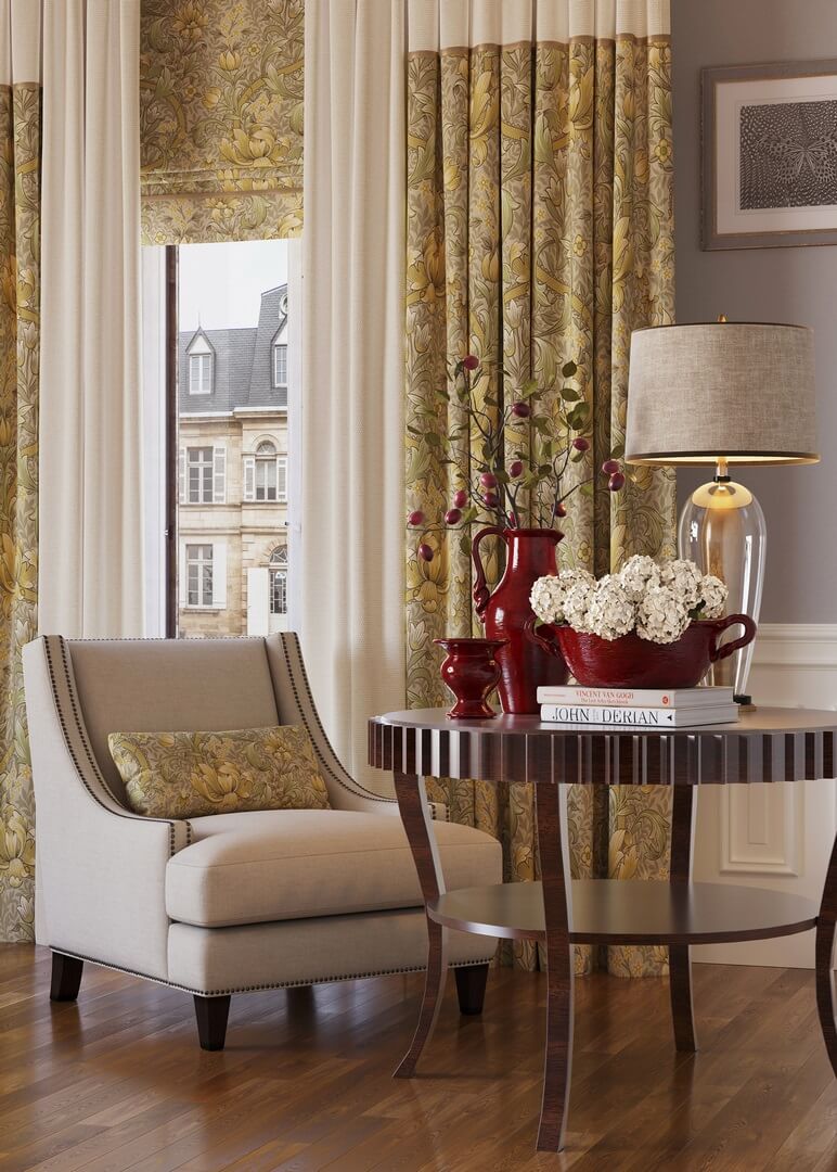 Tapeta roślinny ornament KT Exclusive KT30407 Merton British Heritage II