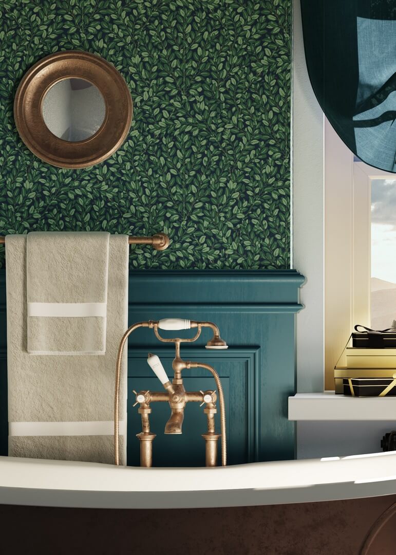 Tapeta liście KT Exclusive KT30608 Woodland British Heritage II