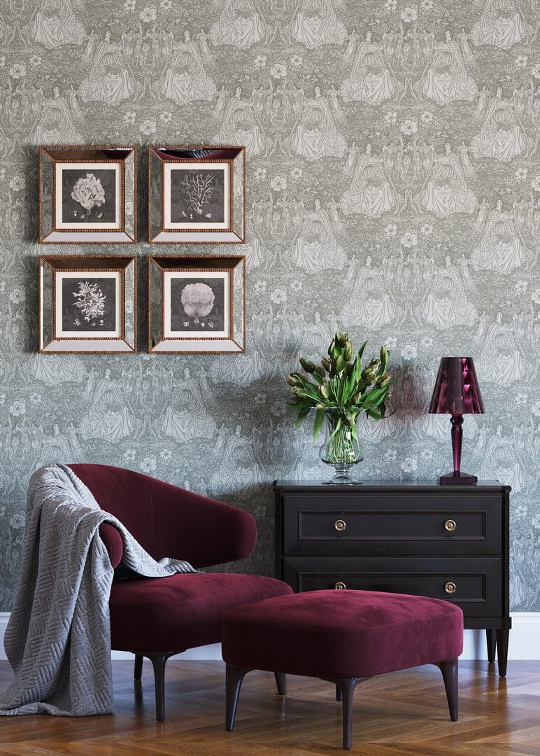 Tapeta vintage w scenki rodzajowe KT Exclusive KT30903 May British Heritage II