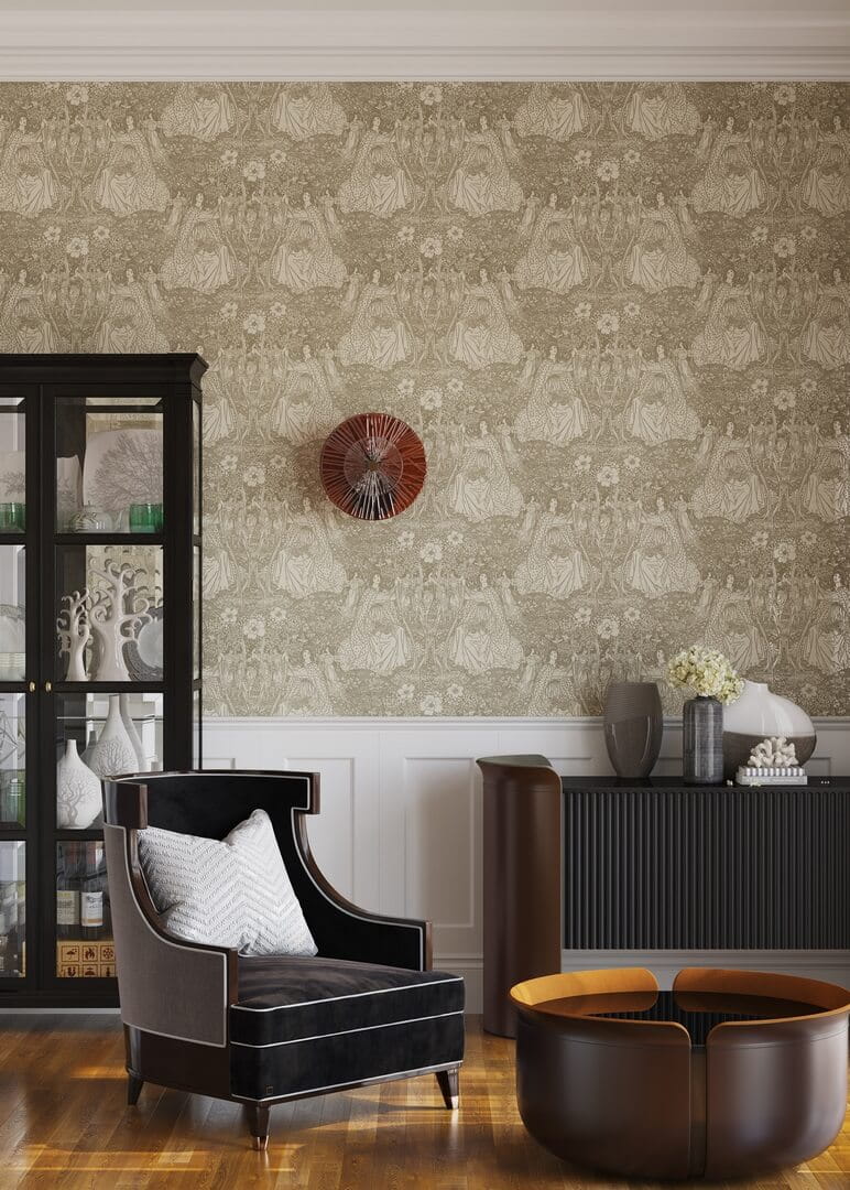 Tapeta vintage w scenki rodzajowe KT Exclusive KT30906 May British Heritage II
